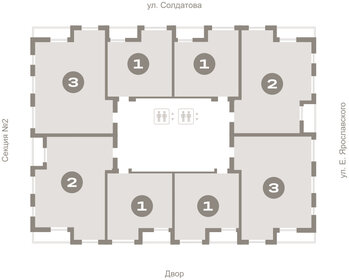 Квартира 72,9 м², 3-комнатная - изображение 2
