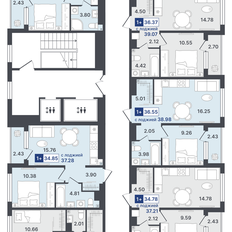 Квартира 57,5 м², 2-комнатная - изображение 3