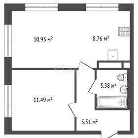 Квартира 40,1 м², студия - изображение 1