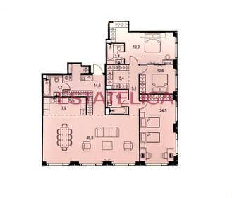 Квартира 150 м², 5-комнатная - изображение 1
