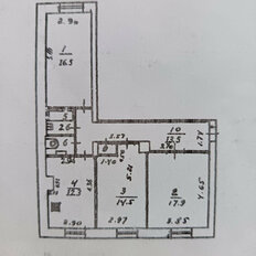 Квартира 79,7 м², 3-комнатная - изображение 3