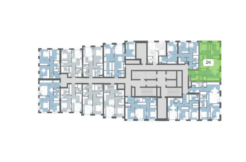 67,5 м², 2-комнатная квартира 31 652 810 ₽ - изображение 26
