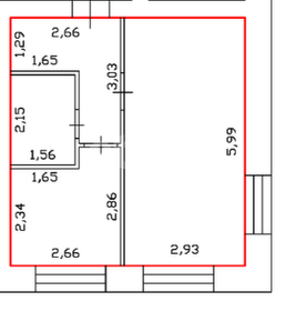 Квартира 32,9 м², 1-комнатная - изображение 1