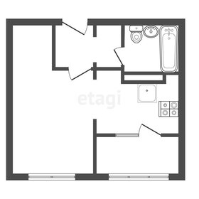 Квартира 29,7 м², 1-комнатная - изображение 1