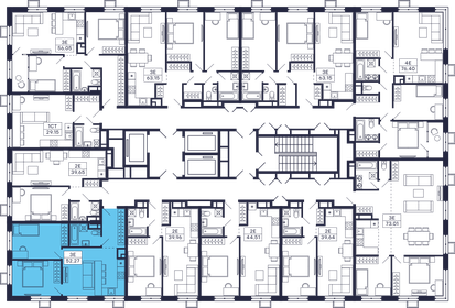 Квартира 52,3 м², 2-комнатная - изображение 2