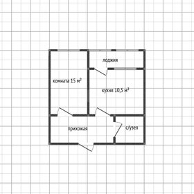 Квартира 44,7 м², 1-комнатная - изображение 1