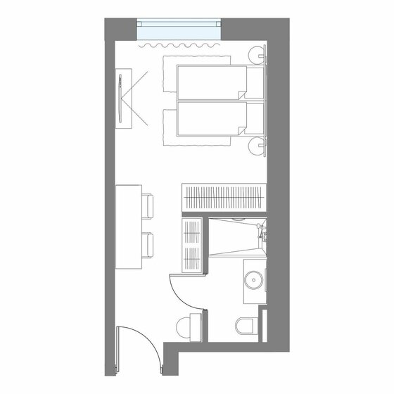 21,2 м², апартаменты-студия 7 595 538 ₽ - изображение 62