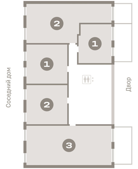 42,7 м², 1-комнатная квартира 5 497 625 ₽ - изображение 29