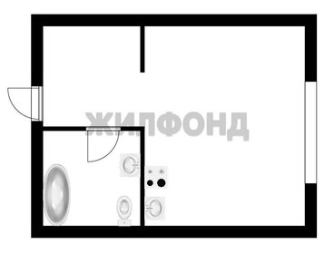 Квартира 18,1 м², студия - изображение 1