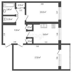 Квартира 46,3 м², 2-комнатная - изображение 5