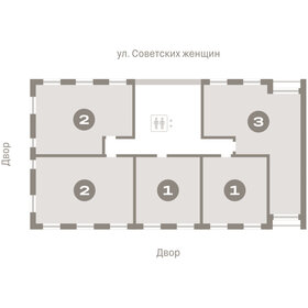 Квартира 79,5 м², 2-комнатная - изображение 2