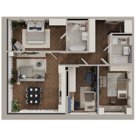 Квартира 97,1 м², 3-комнатная - изображение 3