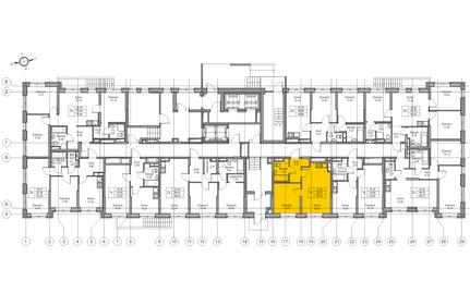 Квартира 39,7 м², 1-комнатная - изображение 2