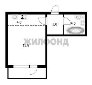 Квартира 24,8 м², студия - изображение 1