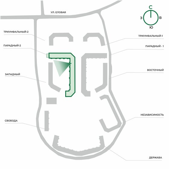 18,4 м², квартира-студия 1 100 000 ₽ - изображение 66