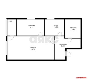 Квартира 40 м², 1-комнатная - изображение 1