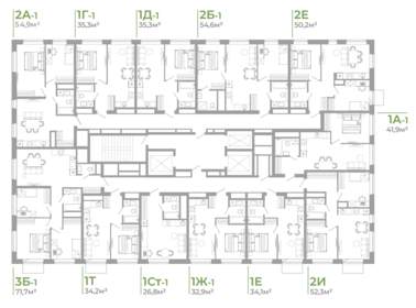 Квартира 35,4 м², 1-комнатная - изображение 2