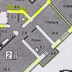 Квартира 55,9 м², 2-комнатная - изображение 3