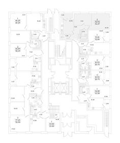 Квартира 54,5 м², 2-комнатная - изображение 2