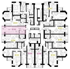 Квартира 33,4 м², студия - изображение 2