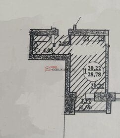 Квартира 28,8 м², 1-комнатная - изображение 5