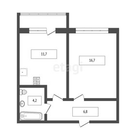 Квартира 39,3 м², 1-комнатная - изображение 1