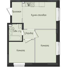 Квартира 48,2 м², 2-комнатная - изображение 1