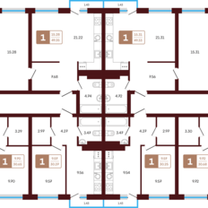Квартира 49,1 м², 2-комнатная - изображение 2