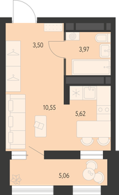 Квартира 26,2 м², студия - изображение 1