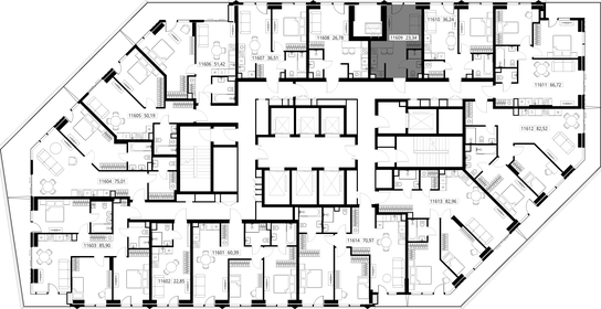 Квартира 23,3 м², студия - изображение 3