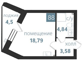 Квартира 31,7 м², 1-комнатные - изображение 1