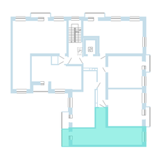 Квартира 45 м², 1-комнатная - изображение 3