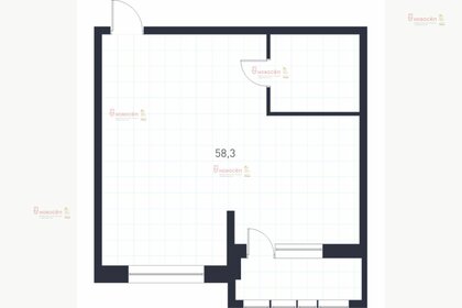 Квартира 58 м², 1-комнатная - изображение 1