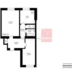Квартира 61,3 м², 2-комнатная - изображение 2