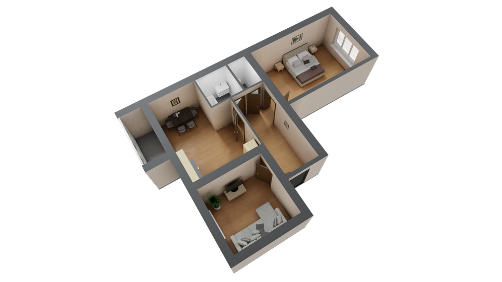 51,2 м², 2-комнатная квартира 5 883 400 ₽ - изображение 1