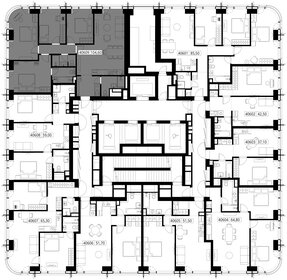 Квартира 104,6 м², 4-комнатная - изображение 3