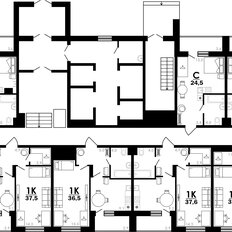 Квартира 36,9 м², 1-комнатная - изображение 5