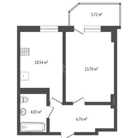 Квартира 38,9 м², 1-комнатная - изображение 1
