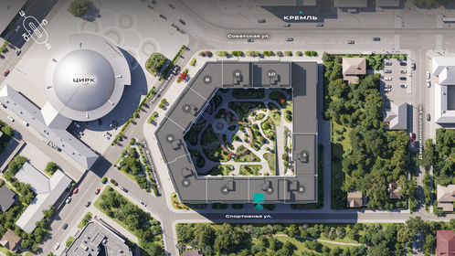 Квартира 41,6 м², 1-комнатная - изображение 3