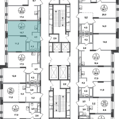 Квартира 36,7 м², 1-комнатная - изображение 2