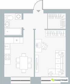 Квартира 37,1 м², 1-комнатная - изображение 1