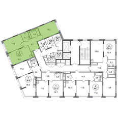 Квартира 59,1 м², 2-комнатная - изображение 2