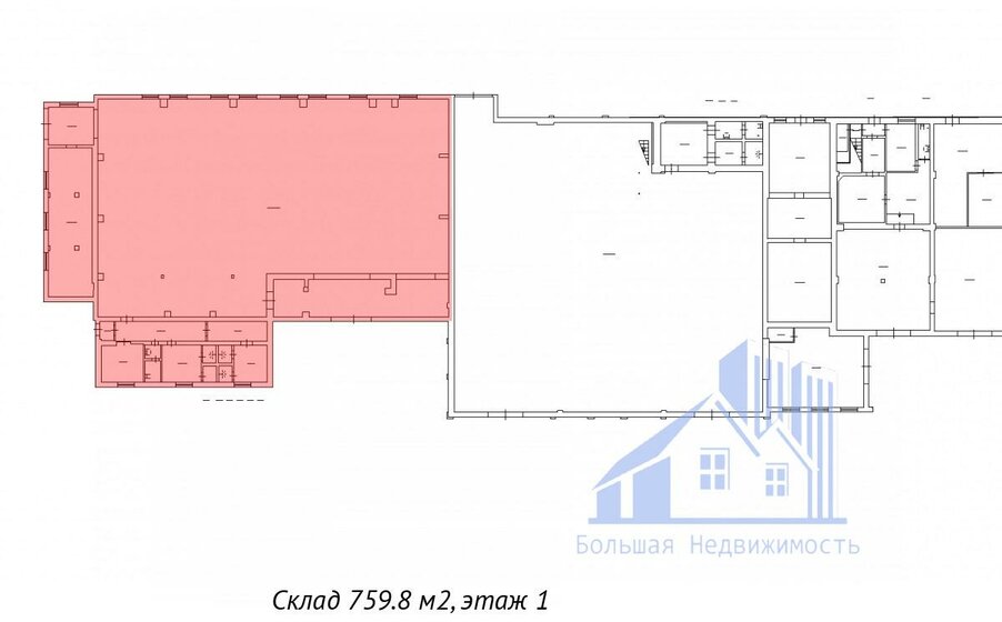 152,9 м², офис 191 125 ₽ в месяц - изображение 59