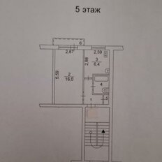 Квартира 29 м², 1-комнатная - изображение 2