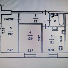 Квартира 49 м², 2-комнатная - изображение 1