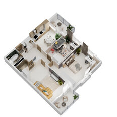 Квартира 89,2 м², 3-комнатная - изображение 2