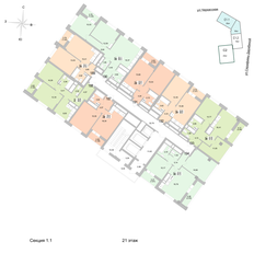 Квартира 65,4 м², 2-комнатная - изображение 2