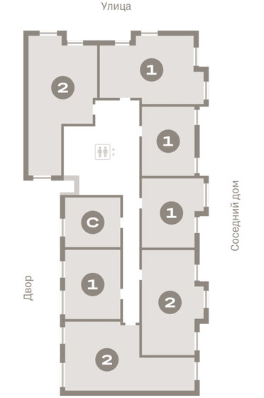 40 м², 1-комнатная квартира 4 050 000 ₽ - изображение 83