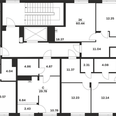 Квартира 60,4 м², 2-комнатная - изображение 3
