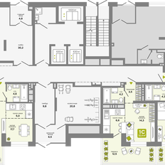 Квартира 32,4 м², студия - изображение 5